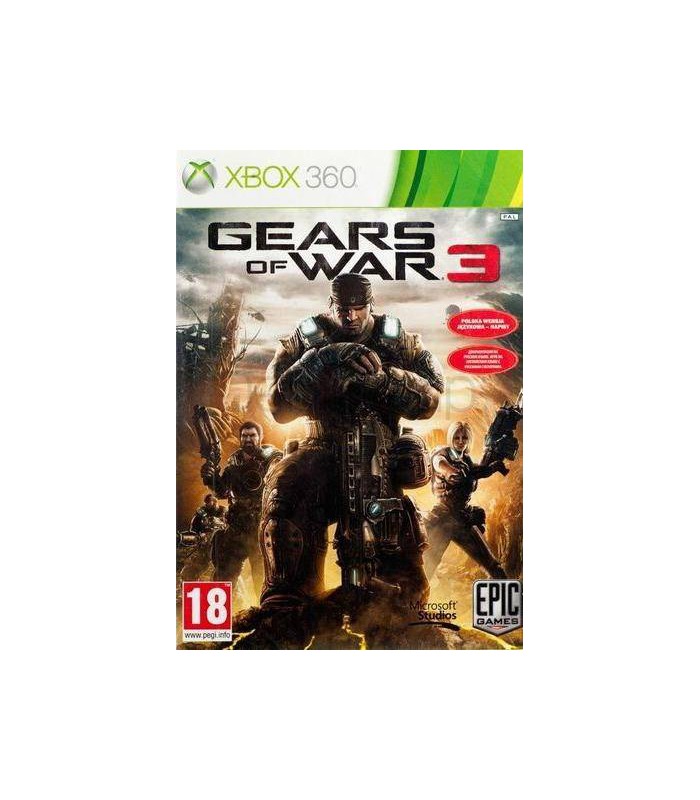 Gears of War 3 Xbox 360 PL
