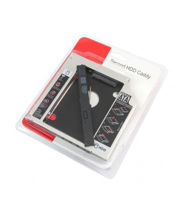 Kieszeń 12,7mm na dysk SSD HDD 2,5 SATA