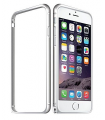 Ekskluzywna aluminiowa ramka iPhone 6+ 6S+ srebrna