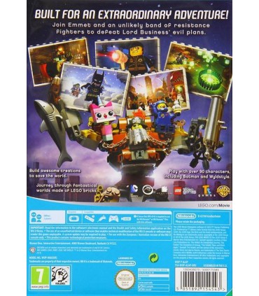 THE LEGO MOVIE PRZYGODA Wii U