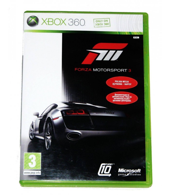 FORZA MOTORSPORT 3 - PL FORZA 3 XBOX 360