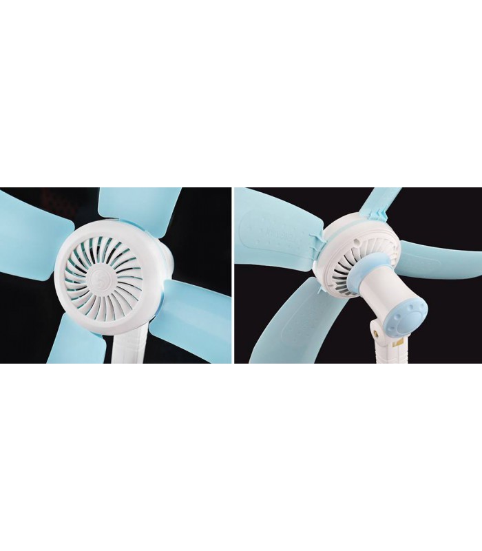 Wentylator łopatkowy z klips biurowy wiatrak 48cm