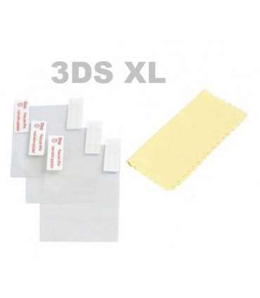 Folia ochronna zestaw na 2 ekrany konsoli 3DS XL