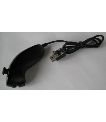 NUNCHUK Wii U Wii Oryginalny Nintendo czarny Kontroler Oryginał