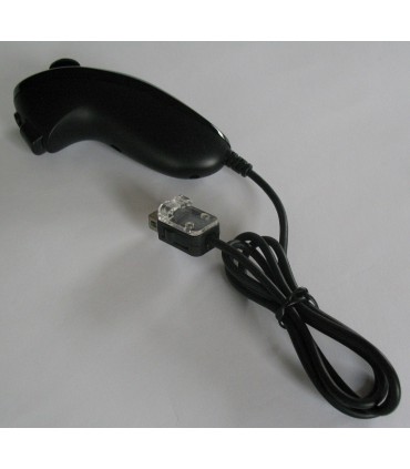 NUNCHUK Wii U Wii Oryginalny Nintendo czarny Kontroler Oryginał
