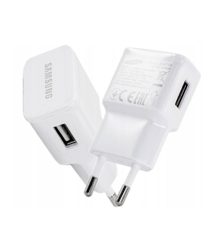 Ładowarka sieciowa Samsung ETA0U83EWE USB 1A Biała