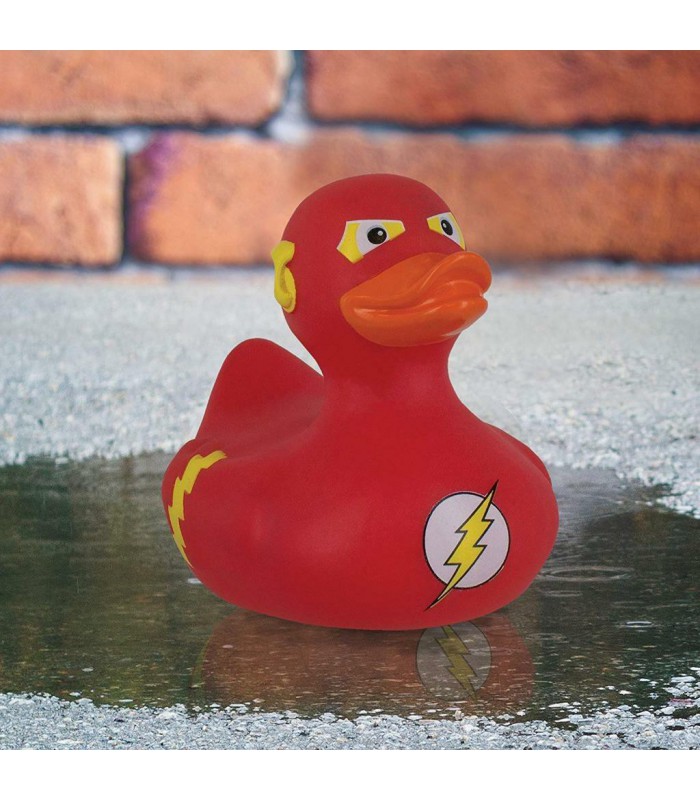 Gumowa kaczka DC Flash Bath Duck Oficjalna kaczuszka funny prezent