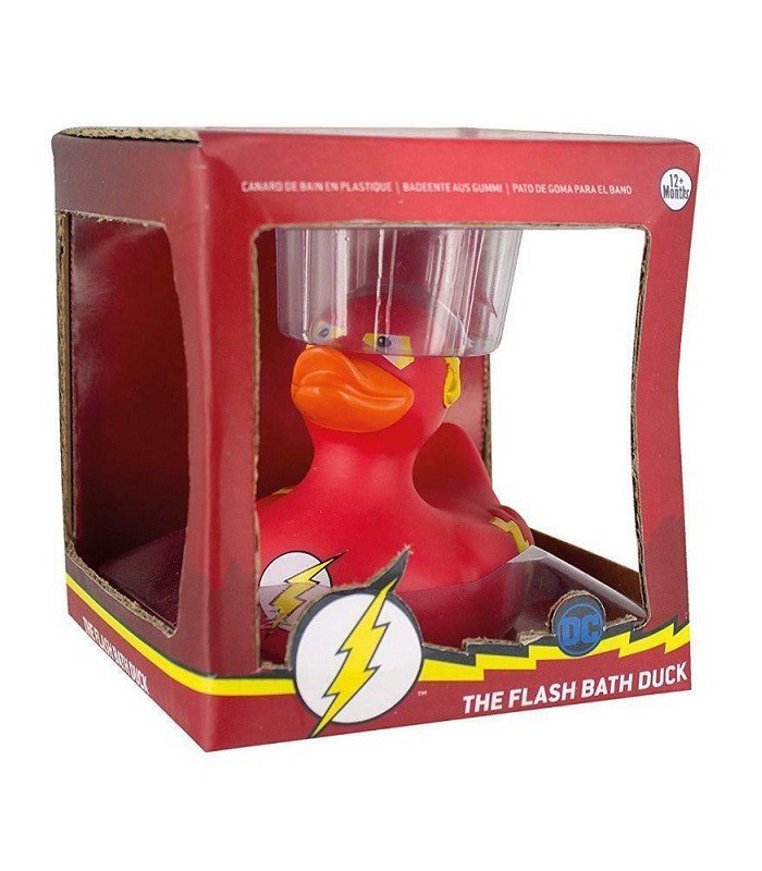 Gumowa kaczka DC Flash Bath Duck Oficjalna kaczuszka funny prezent