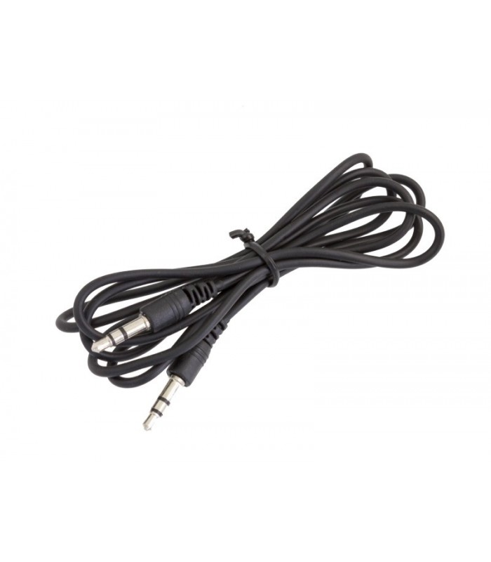 Kabel mini jack 3,5mm audio stereo 1m czarny