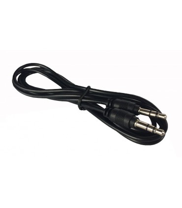 Kabel mini jack 3,5mm audio stereo 1m czarny