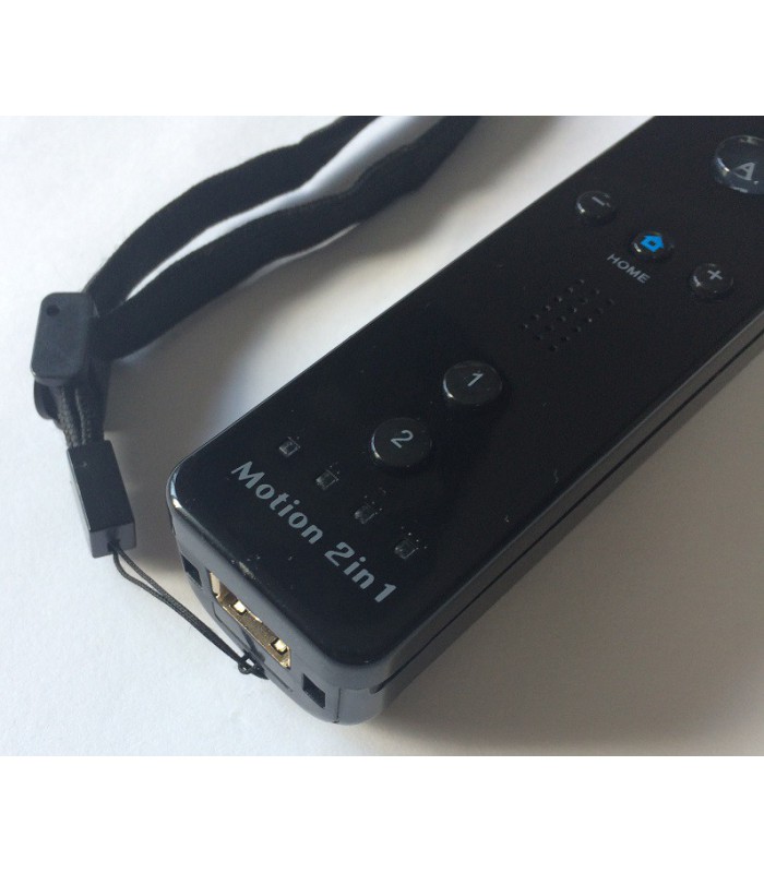Kontroler Motion 2in1 Remote Motion Plus do Wii U CZARNY 