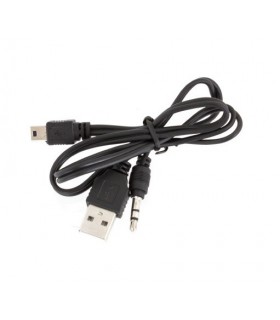 Kabel przejściówka AUX mini USB jack 3.5mm