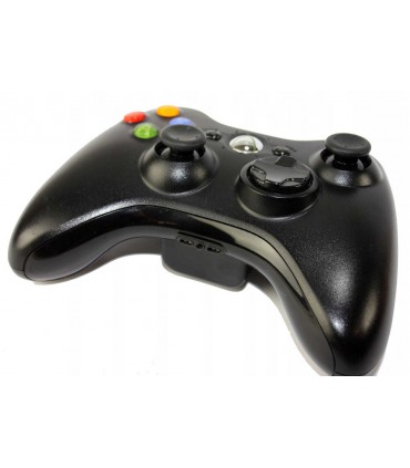 Oryginał bezprzewodowy Pad Xbox 360 czarny Slim