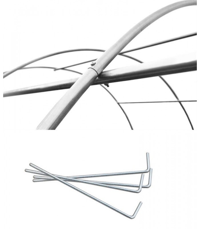 Szklarnia 2x2x2m foliowy tunel ogrodniczy 4m2