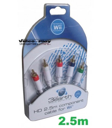 Solidny kabel HD Component YUV do KONSOLI Wii 2,5m