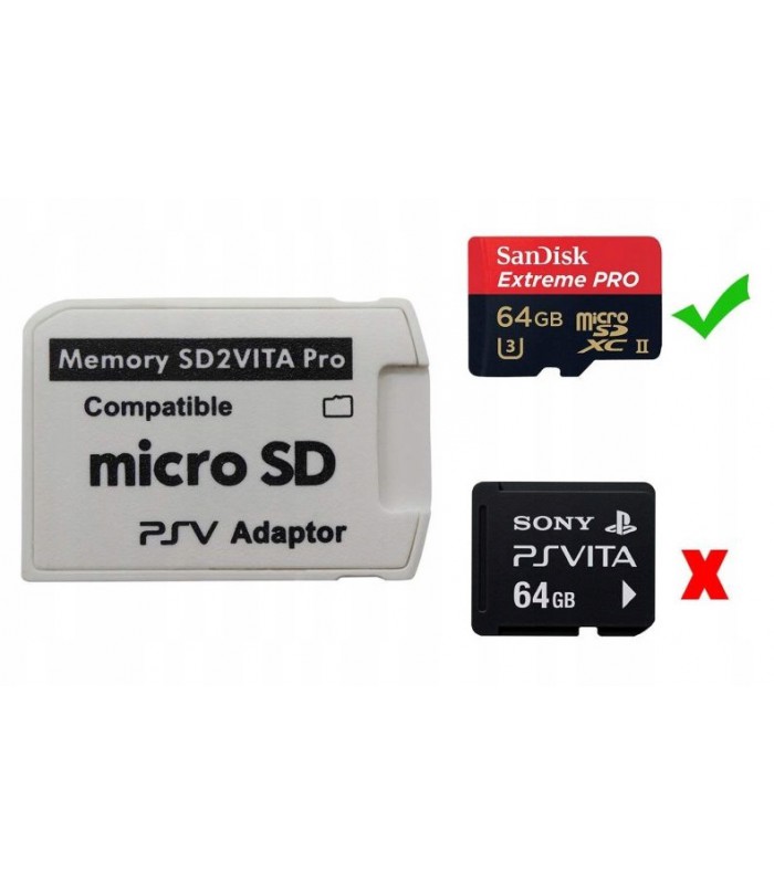 Adapter SD2VITA v.5.0 dla konsoli PS Vita SLIM FAT