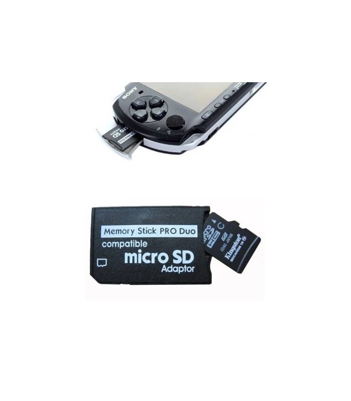 Karta 32GB Kingston + adapter MS PRO DUO do PSP