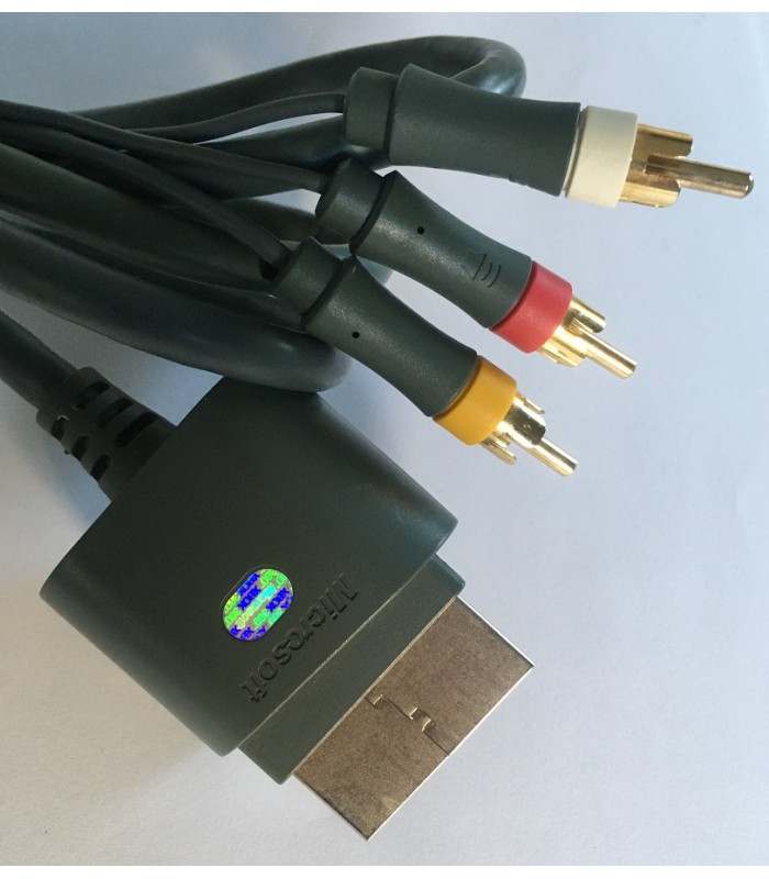 Oryginalny kabel AV 3 X Chinch do konsoli Xbox 360