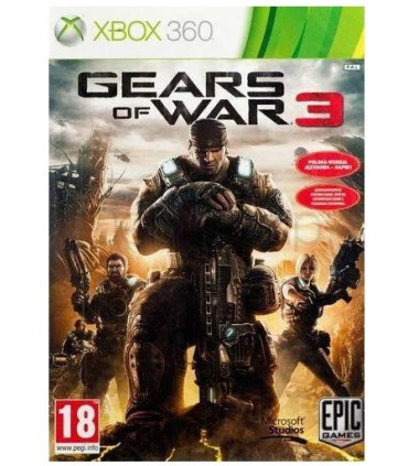 Gears of War 3 Xbox 360 PL