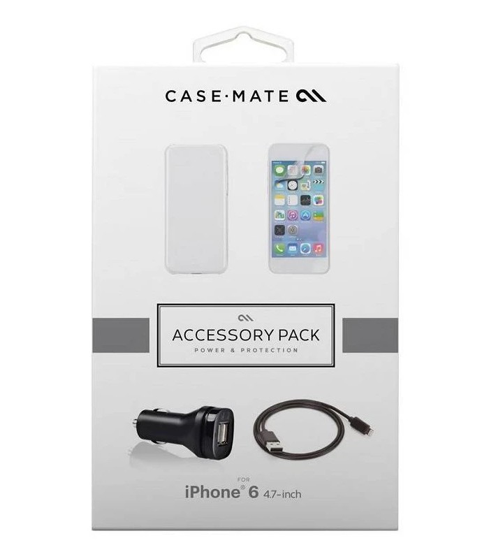 Markowy kompletny Zestaw dla iPhone 6 6S CASE MATE