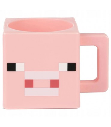 Kubek Minecraft 3D Pig Świnka ryjek Oryginał