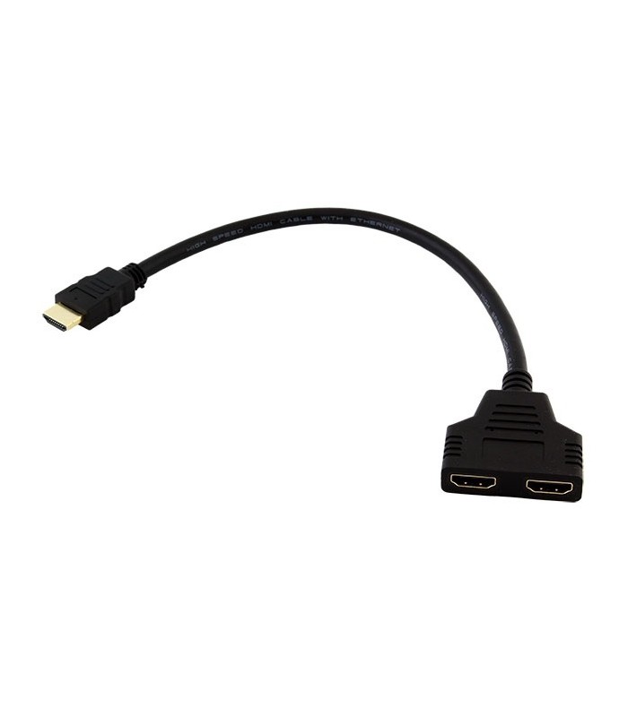 Rozdzielacz HDMI kabel na 2 porty FULL HD