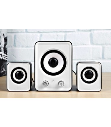 Głośniki komputerowe 2.1 Subwoofer USB 3.5mm