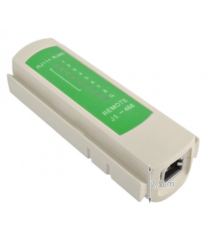 Zestaw sieciowy 8w1 tester zaciskarka wtyki RJ45 