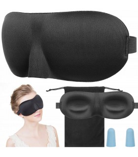 Wygodna opaska na oczy do spania maska 3D Zatyczki