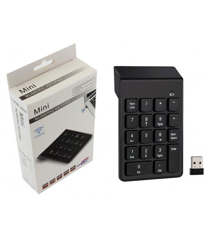 Klawiatura Bezprzewodowa Numeryczna USB bluetooth membranowa