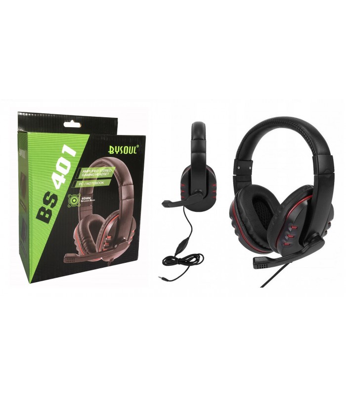 Headset słuchawki z mikrofonem dla Graczy PC PS4