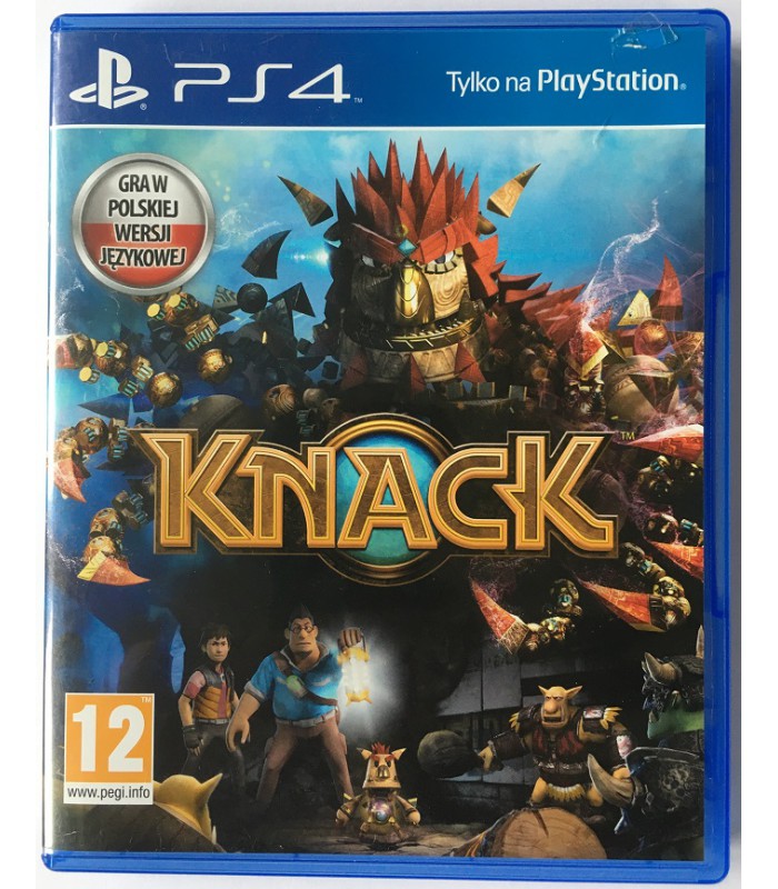 Knack PS4 PL po polsku