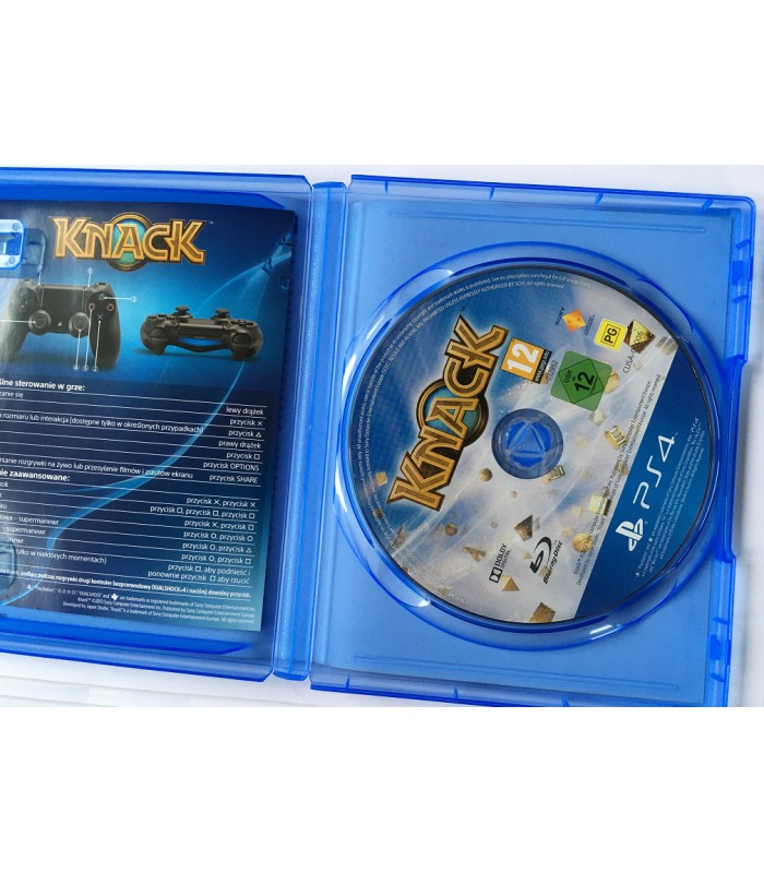 Knack PS4 PL po polsku