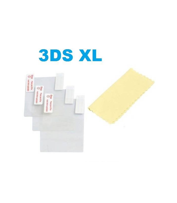 Folia ochronna zestaw na 2 ekrany konsoli 3DS XL