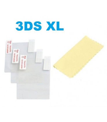Folia ochronna zestaw na 2 ekrany konsoli 3DS XL