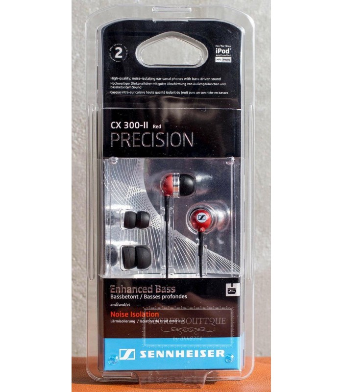 Oryginał Słuchawki Sennheiser CX 300-II PRECISION