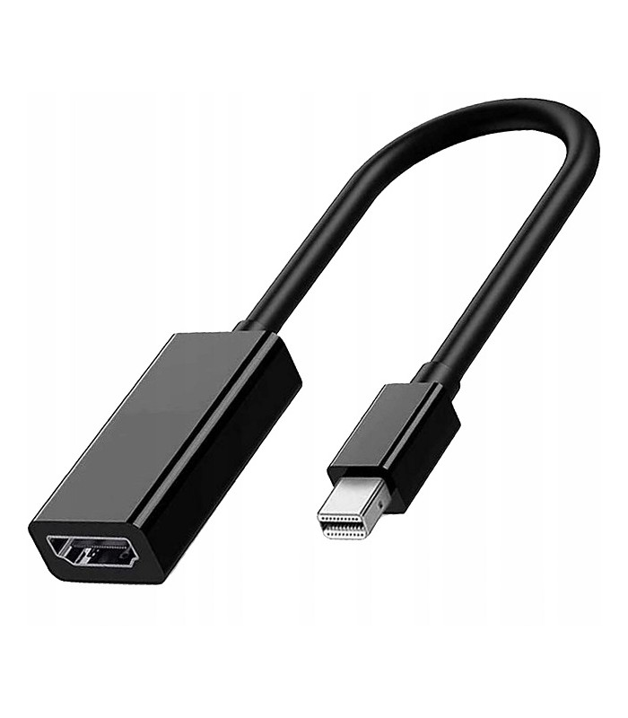 Adapter Mini DisplayPort do HDMI Thunder czarny