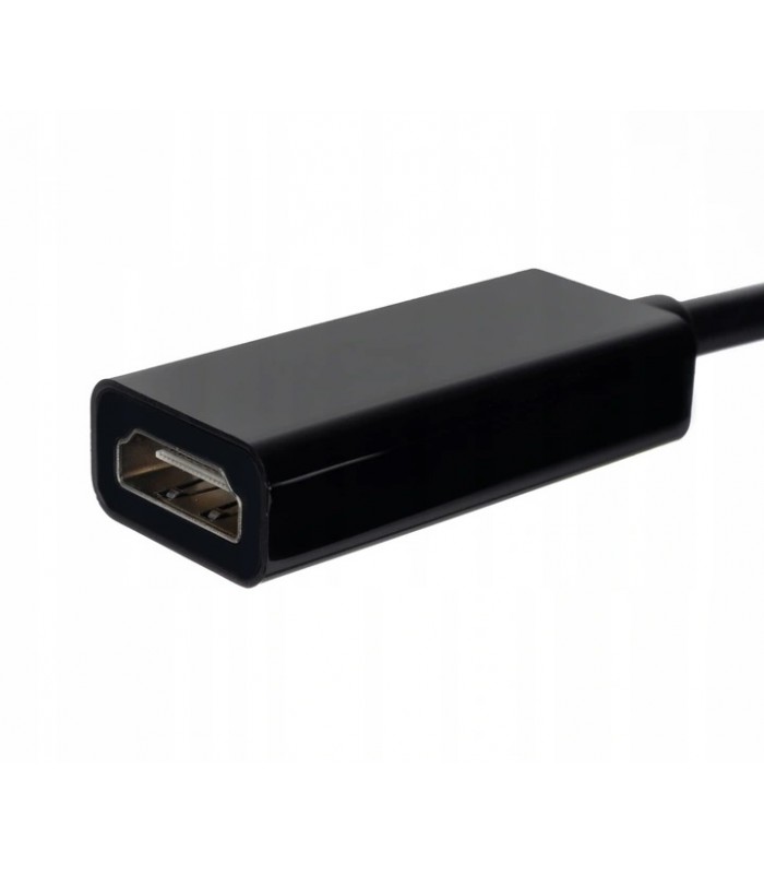 Adapter Mini DisplayPort do HDMI Thunder czarny