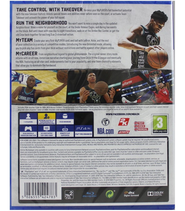 NBA 2K19 PS4