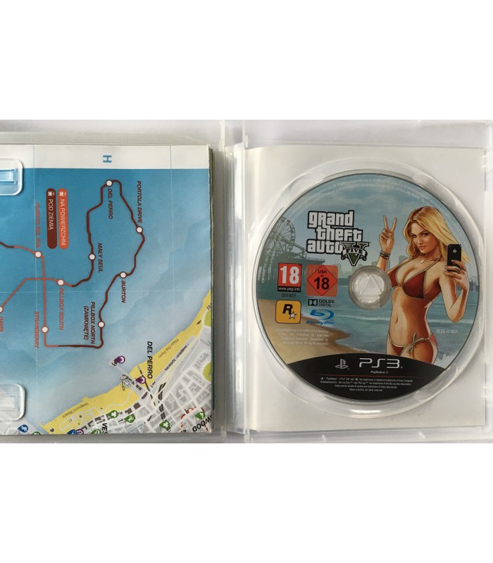 GTA 5 Grand Theft Auto V PL PS3