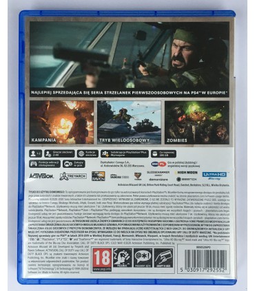 Call of Duty Black OPS Cold War PL Dubbing PS5