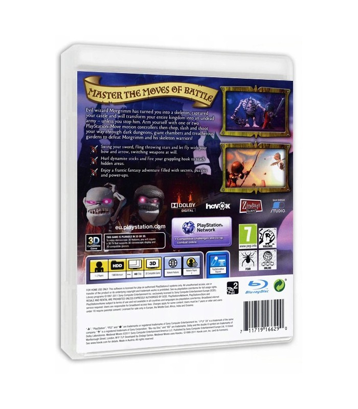 Medieval Moves Wyprawa Trupazego PS3 gra Nowa