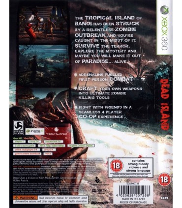 Dead Island Xbox 360 PL