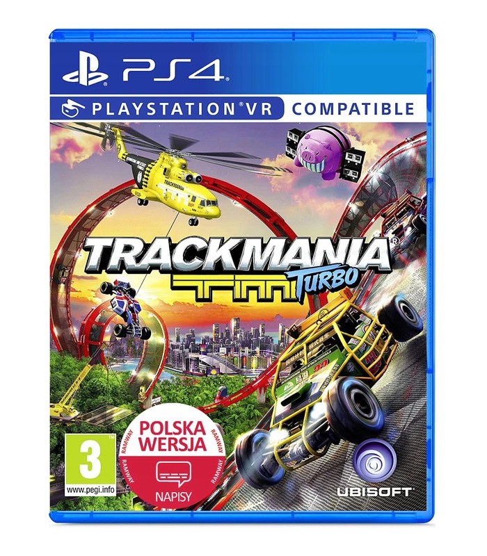 Trackmania Turbo PS4 VR PL Nowa