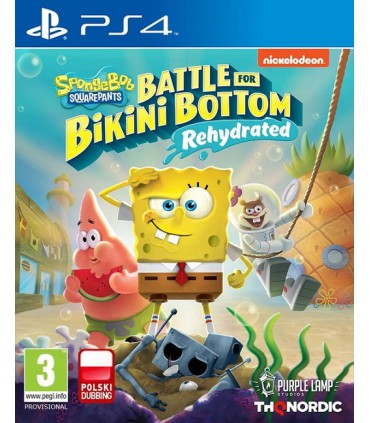 SpongeBob Battle For Bikini Bottom PS4 Dubbing PL