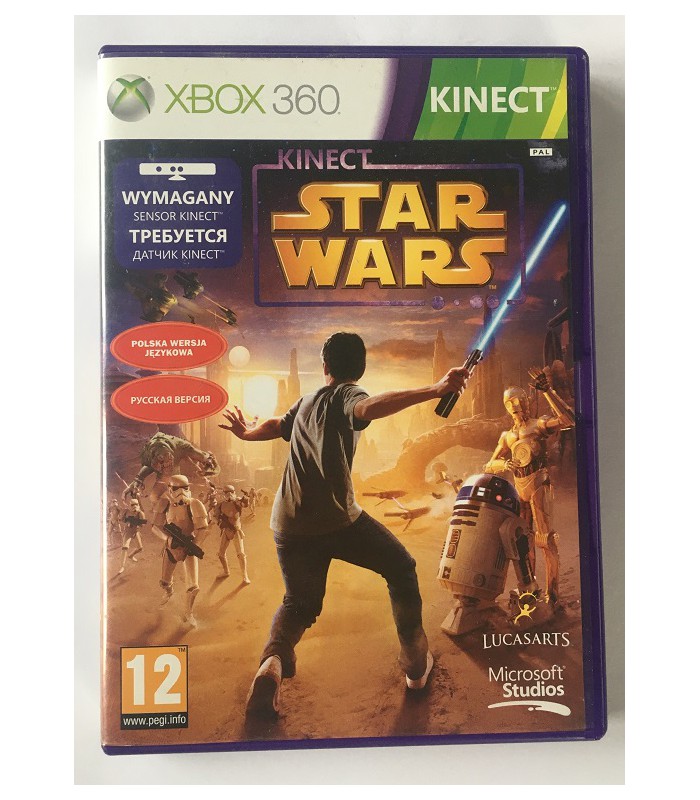 Kinect Star Wars PL po polsku Xbox 360