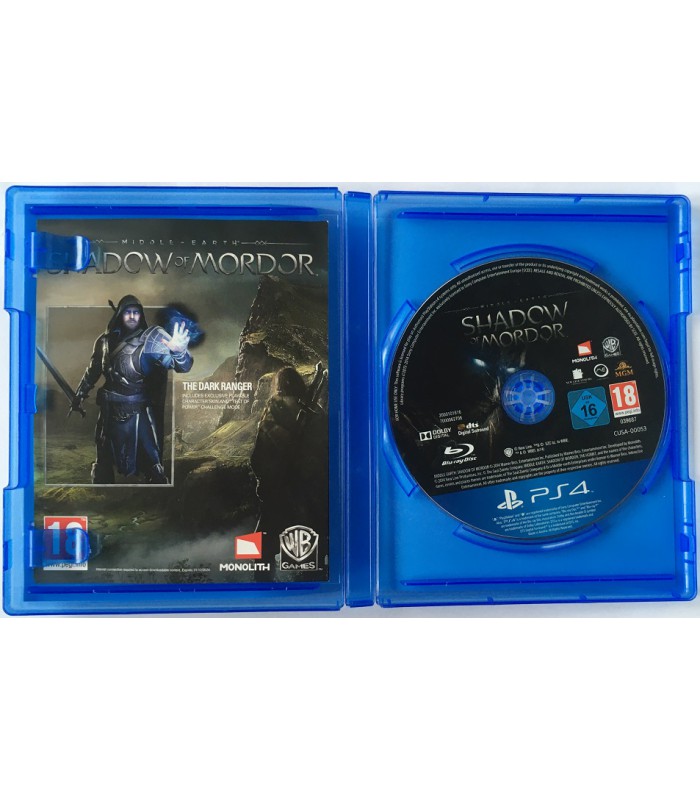 Shadow of Mordor Śródziemie Cień Mordoru PS4 PL