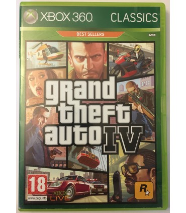 GTA 4 IV Grand Theft Auto Xbox 360
