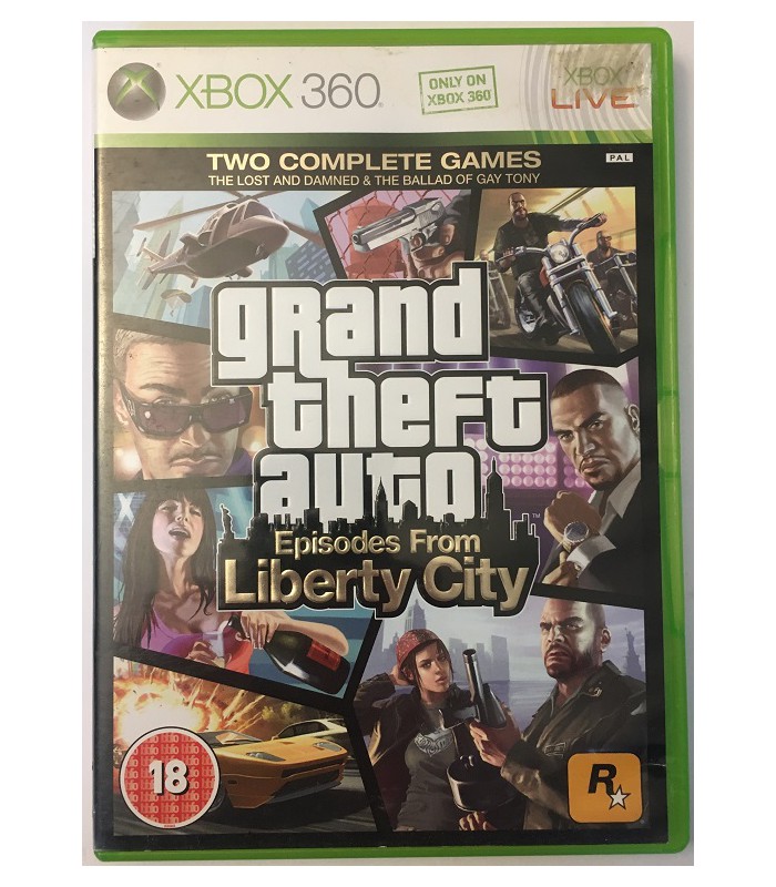 Grand Theft Auto Episodes Liberty City Xbox 360