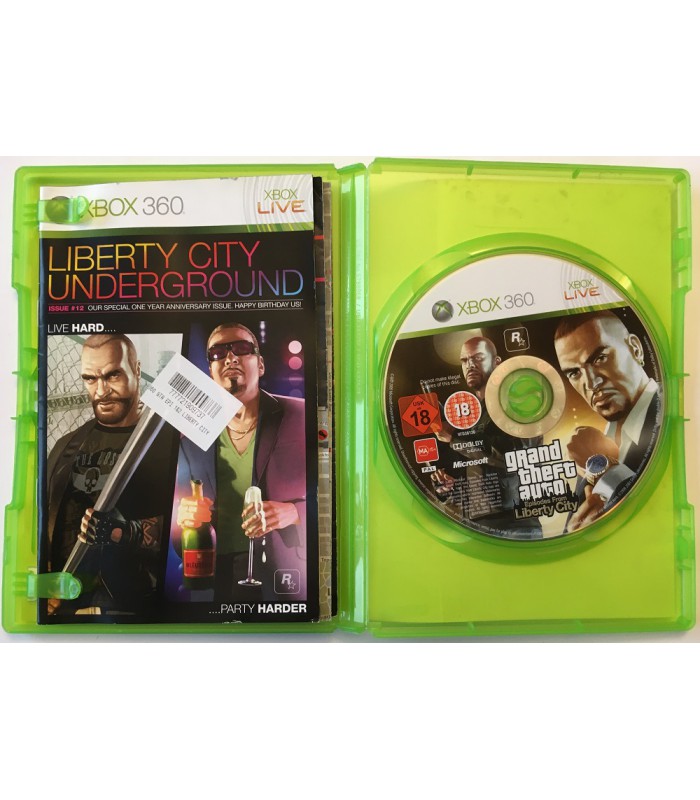 Grand Theft Auto Episodes Liberty City Xbox 360